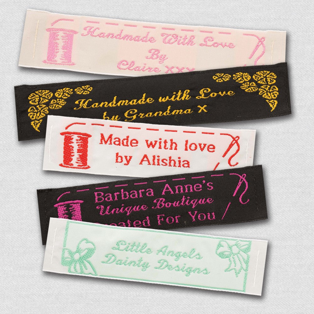Wide Woven Labels