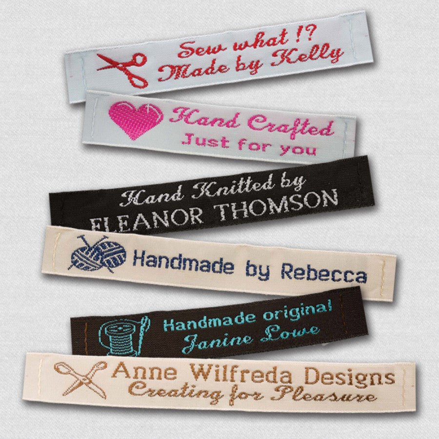 Narrow Woven Labels