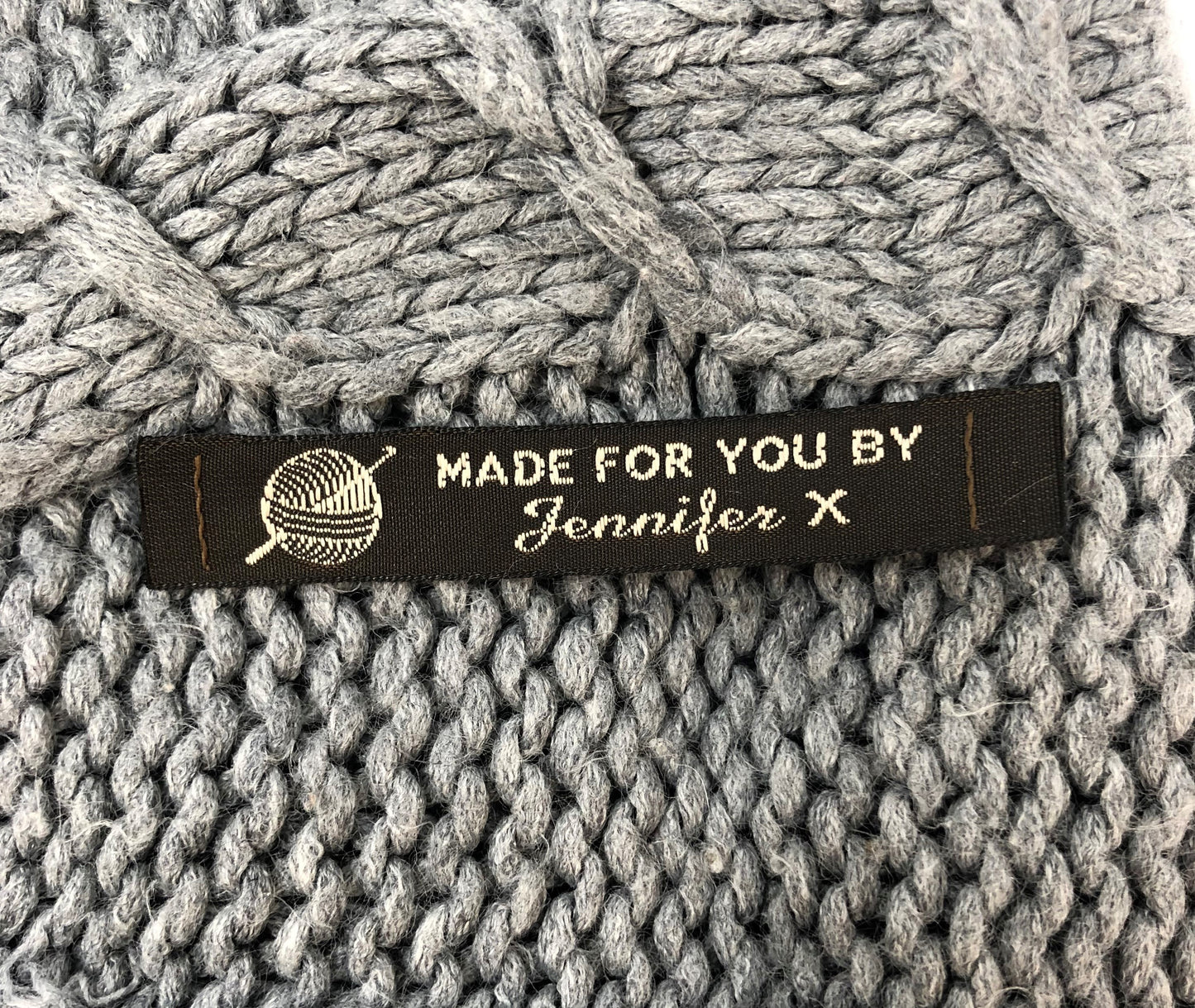 1/2" Narrow Embroidered Craft & Hobby Labels