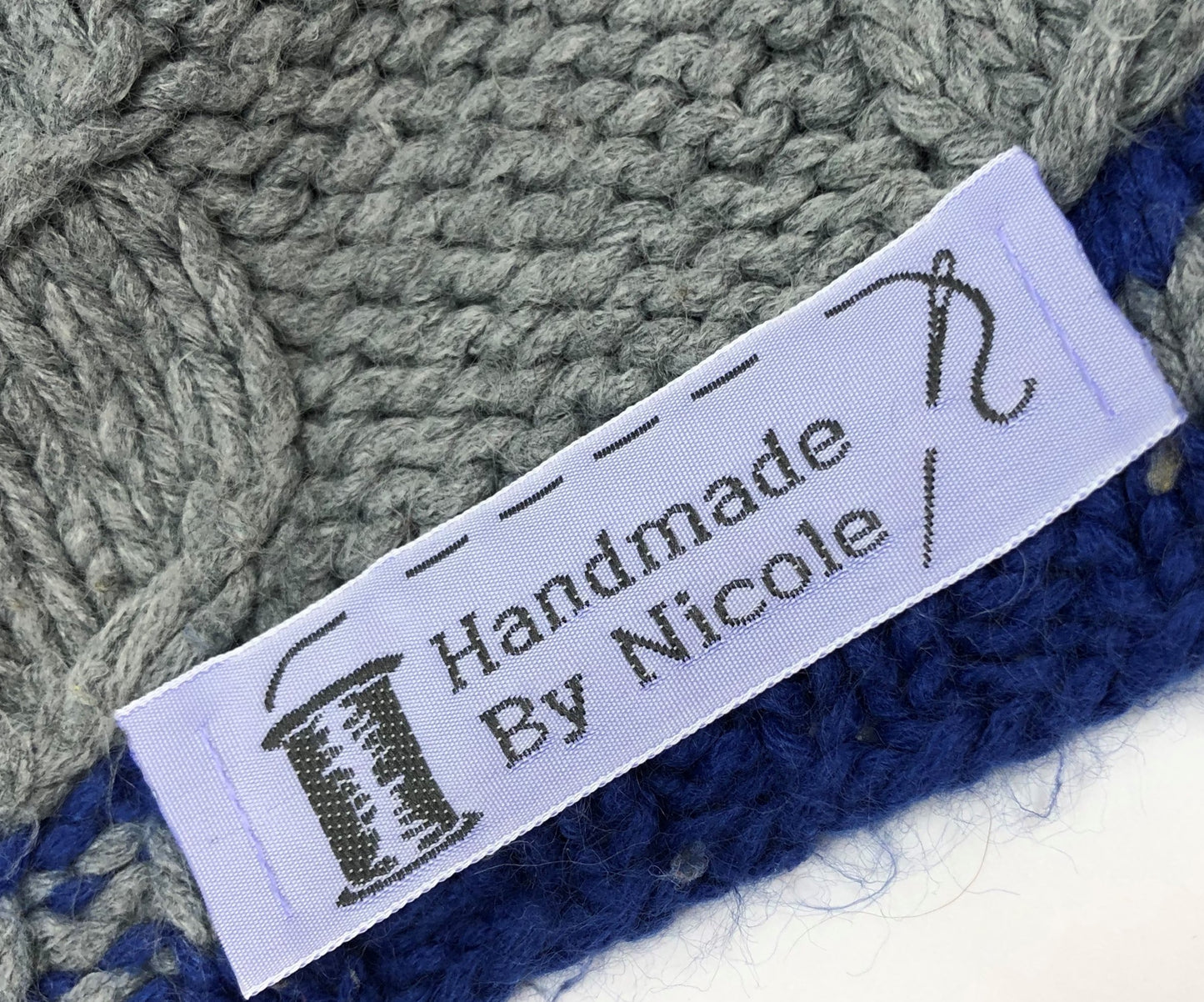 1" Wide Embroidered Craft & Hobby Labels
