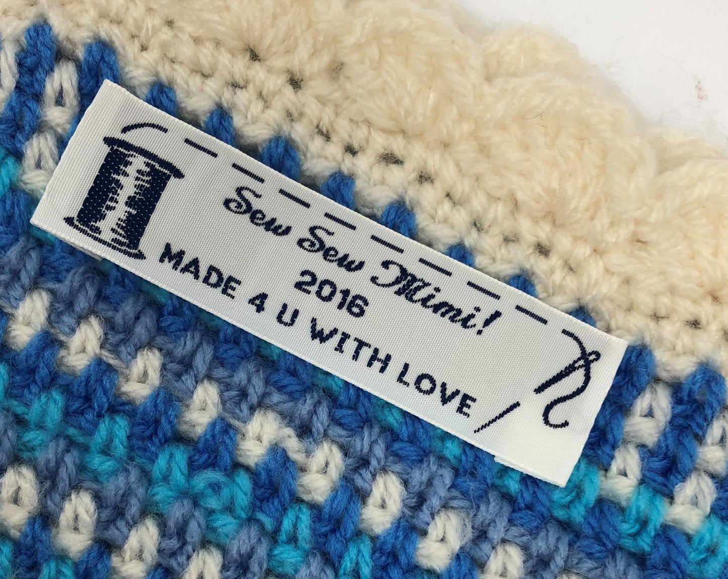 1" Wide Embroidered Craft & Hobby Labels