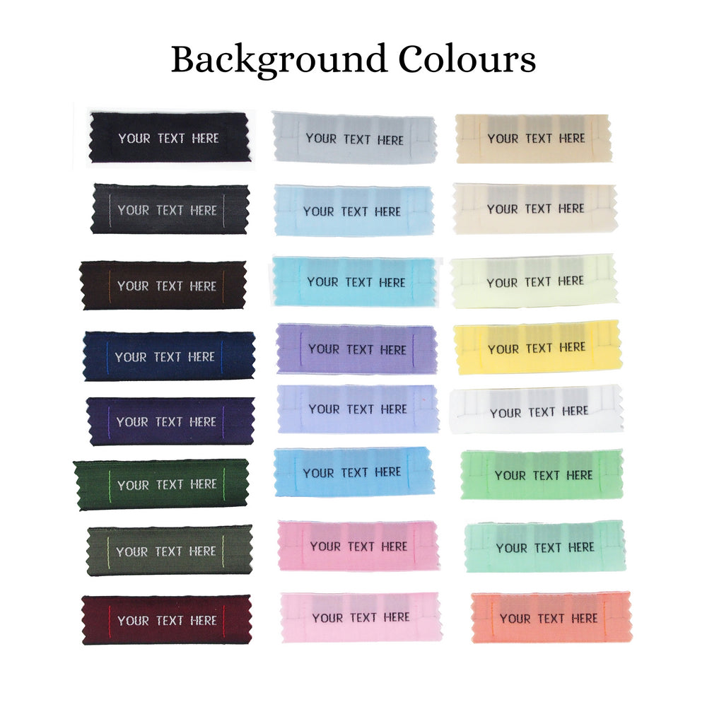 1" Wide Embroidered Craft & Hobby Labels