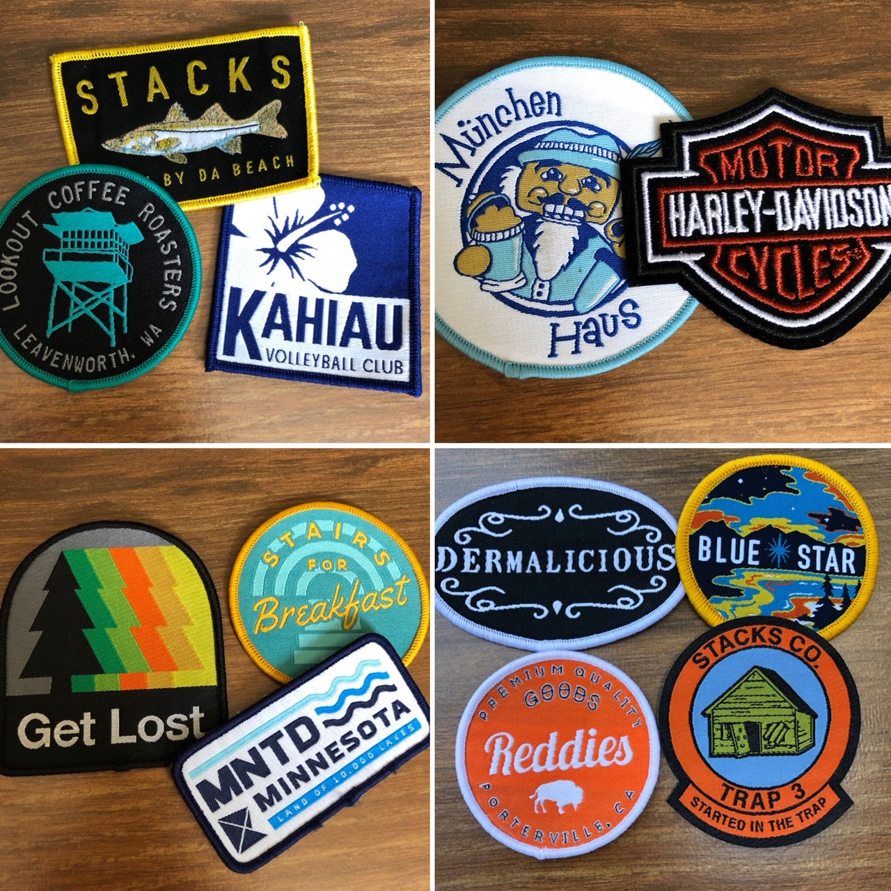  vihadevi Custom Embroidery Patches,Custom Patches for Your  Company and Team, Any Size, Any Shape can be Customized, Four Modes on The  Back: Hook and Loop, Iron on, Sew on, Pin on 