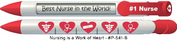 Personalized Nursing Is A Work Of Heart Pens