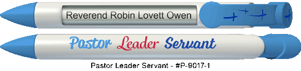 Personalized Pastor Leader Servant Pens