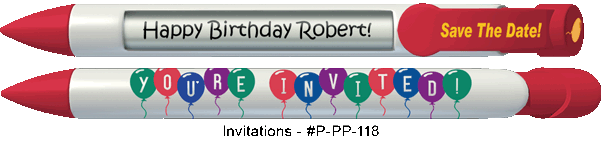 Personalized Invitations Pens