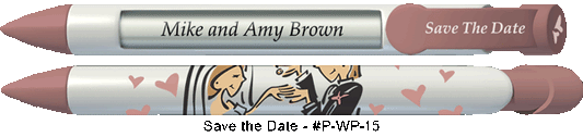 Personalized Save The Date Pens