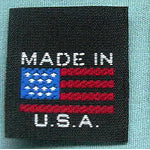 Made in USA Woven Labels