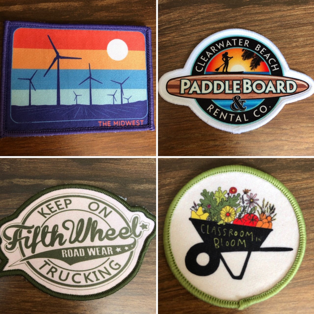 Custom made Woven or Printed Patches – Custom Labels 4 U