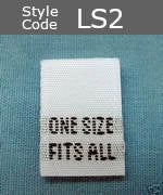(Adult) Number & Letter Size Clothing Labels (stock labels)