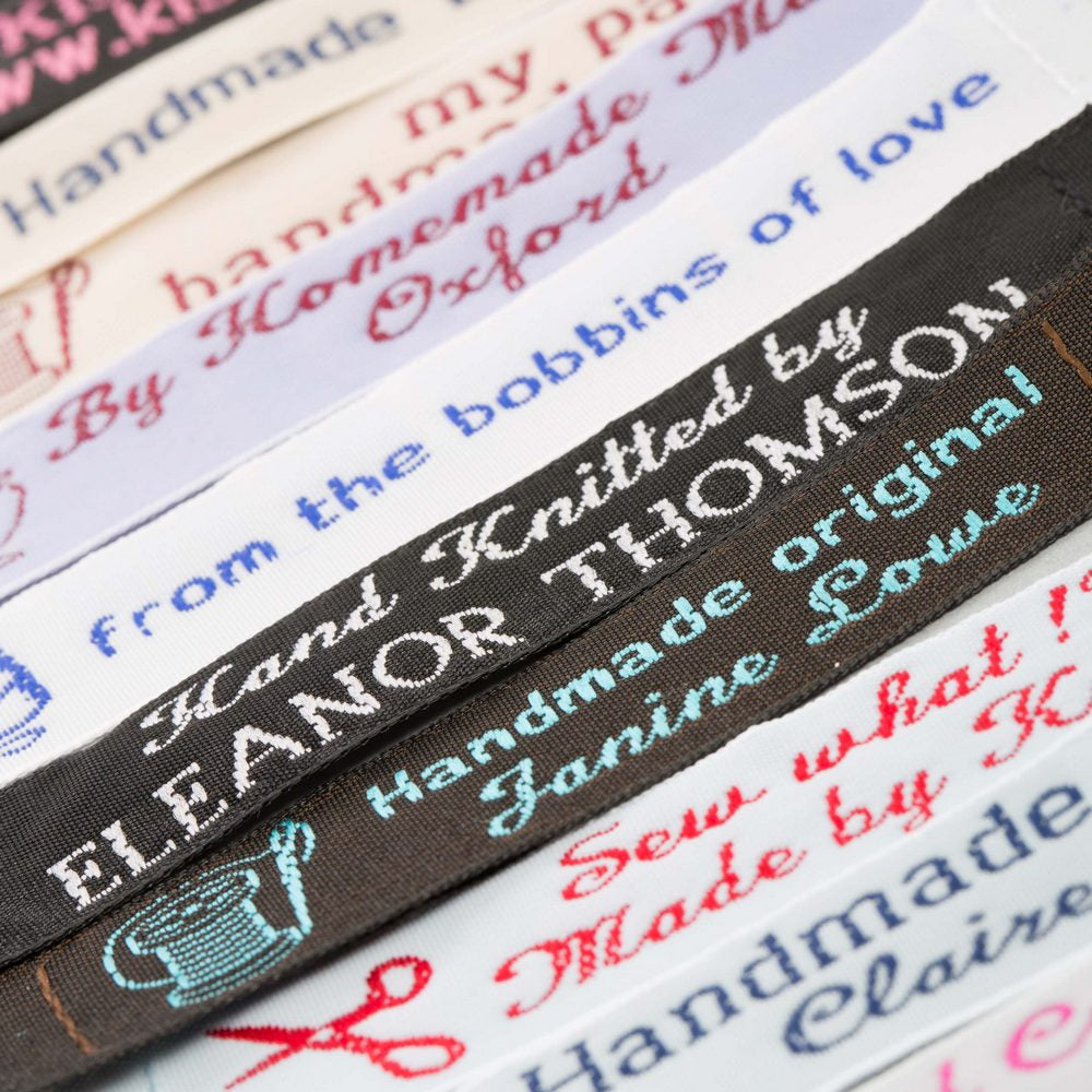 personalized labels for hand knits