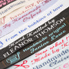 1/2" Narrow Embroidered Craft & Hobby Labels