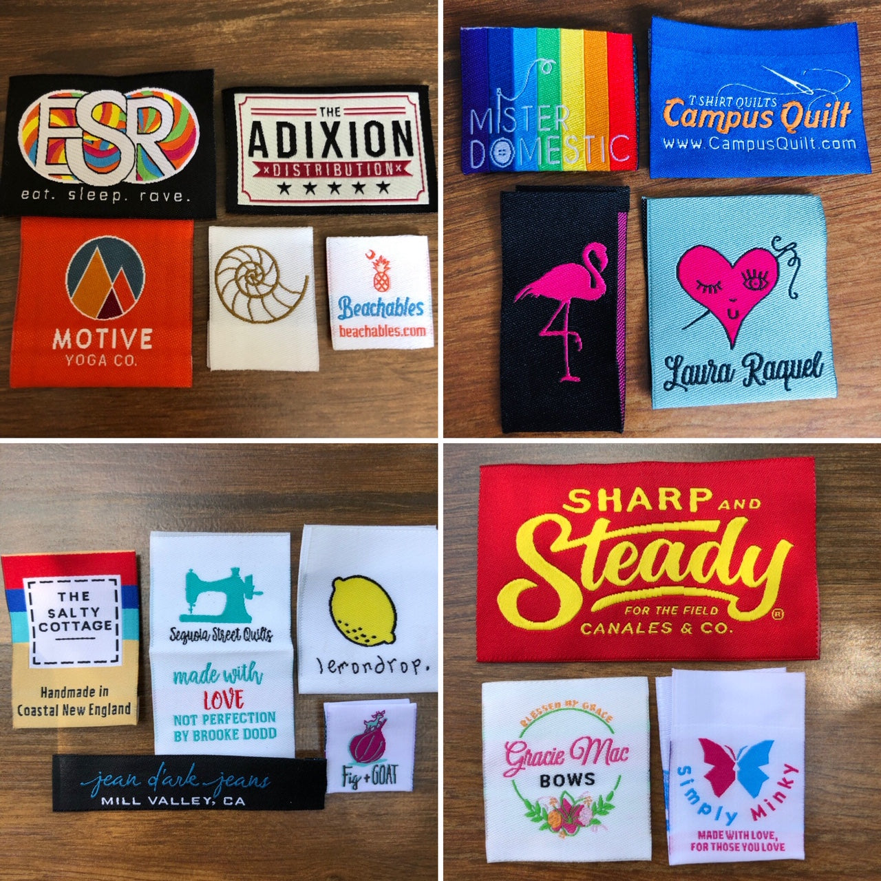 Custom Woven Logo Labels