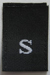 (Adult) Number & Letter Size Clothing Labels (stock labels)