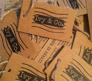 Natural Kraft Card-Stock Hang Tags