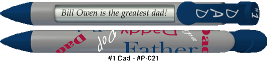 Personalized Dad Pens