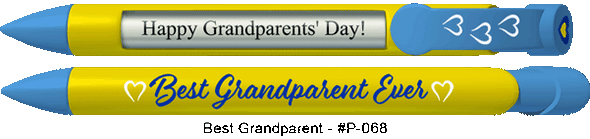 Personalized Best Grandparent Pens