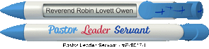 Personalized Pastor Leader Servant Pens