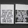 Content & Care Labels (stock labels)