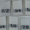 (Adult) Number & Letter Size Clothing Labels (stock labels)