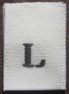 (Adult) Number & Letter Size Clothing Labels (stock labels)